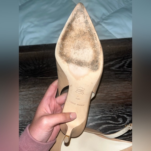 Cole Haan slingback pump heels - Picture 2 of 5